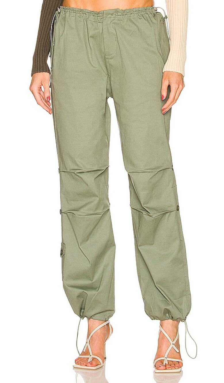 Guizio Utility Green Cargo Pants Size M